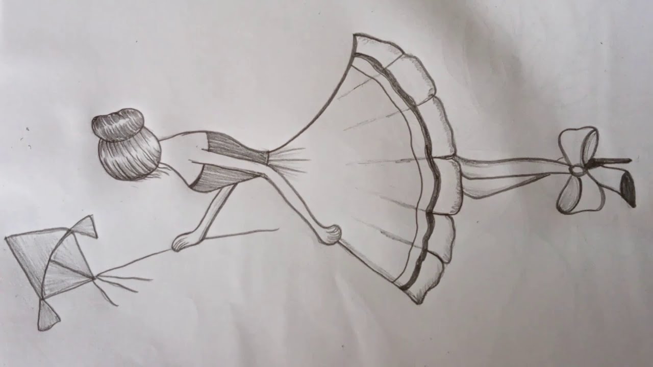 Kite Art - Drawing Skill